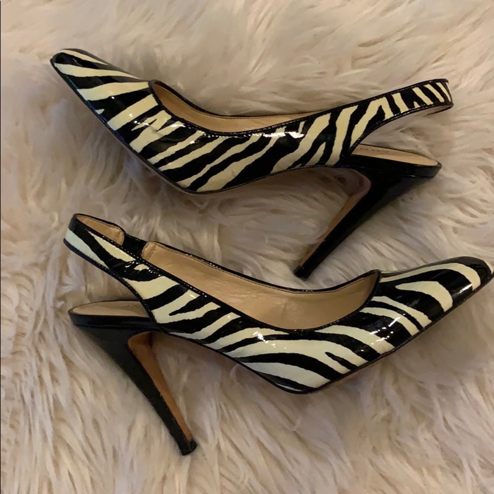 Anne Klein Zebra Print Heels
